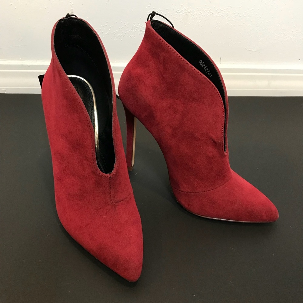Forever 21 Red Booties | Size 5.5